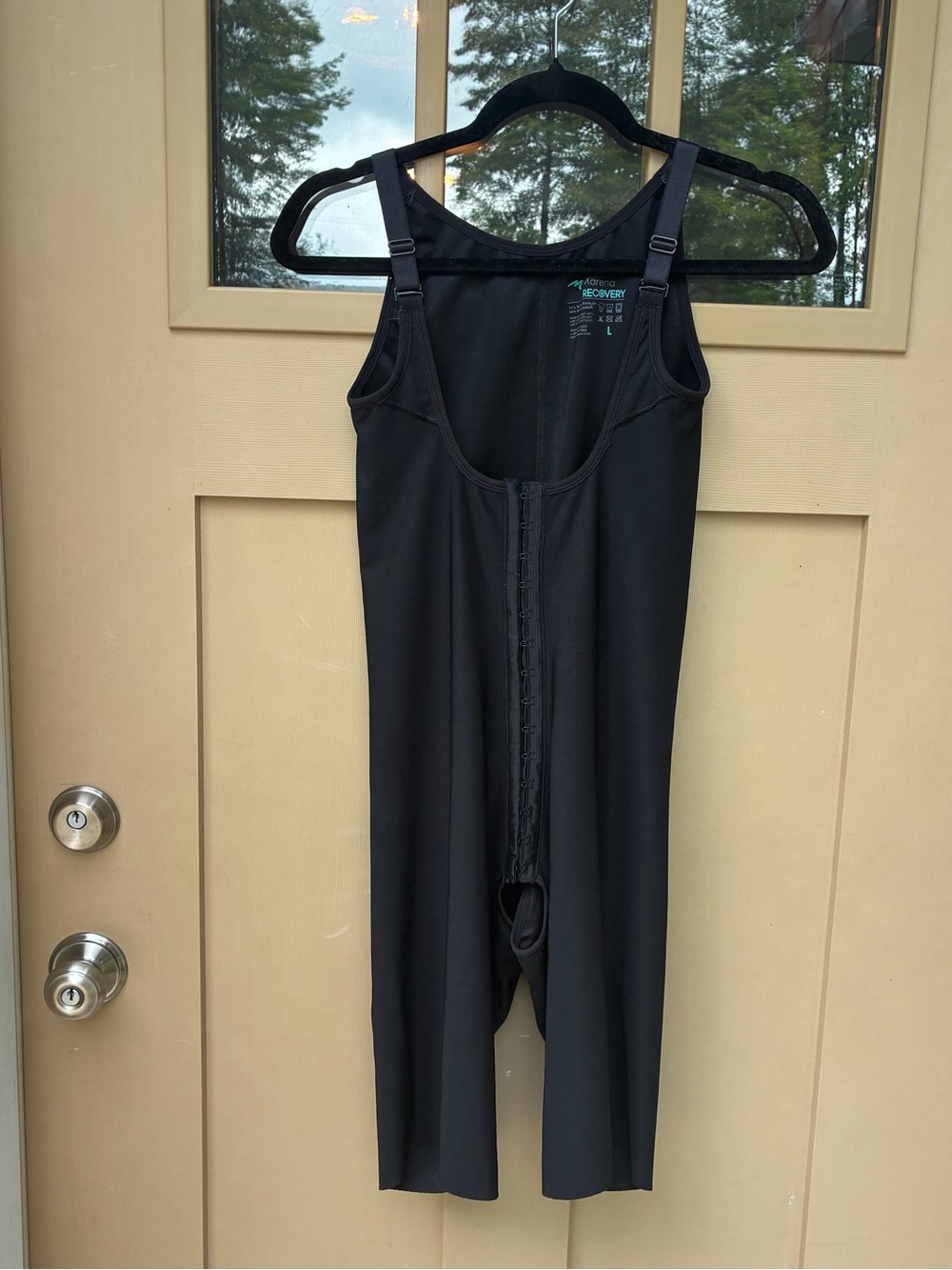 Marena Recovery Full Body Shapewear Black Women's Large